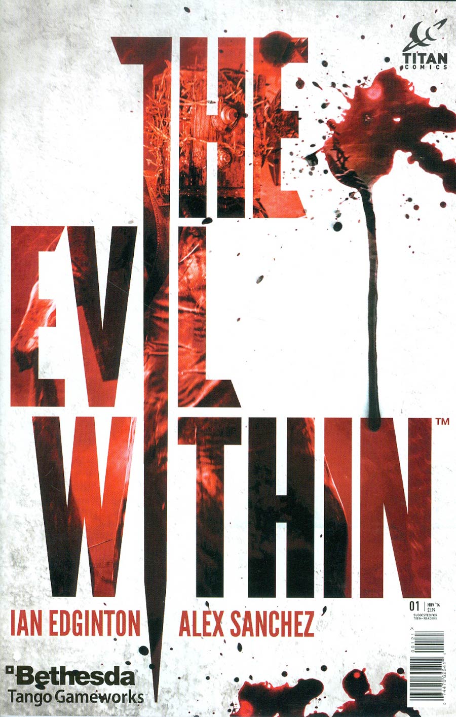 Evil Within #1 Cover B Variant Video Game Cover