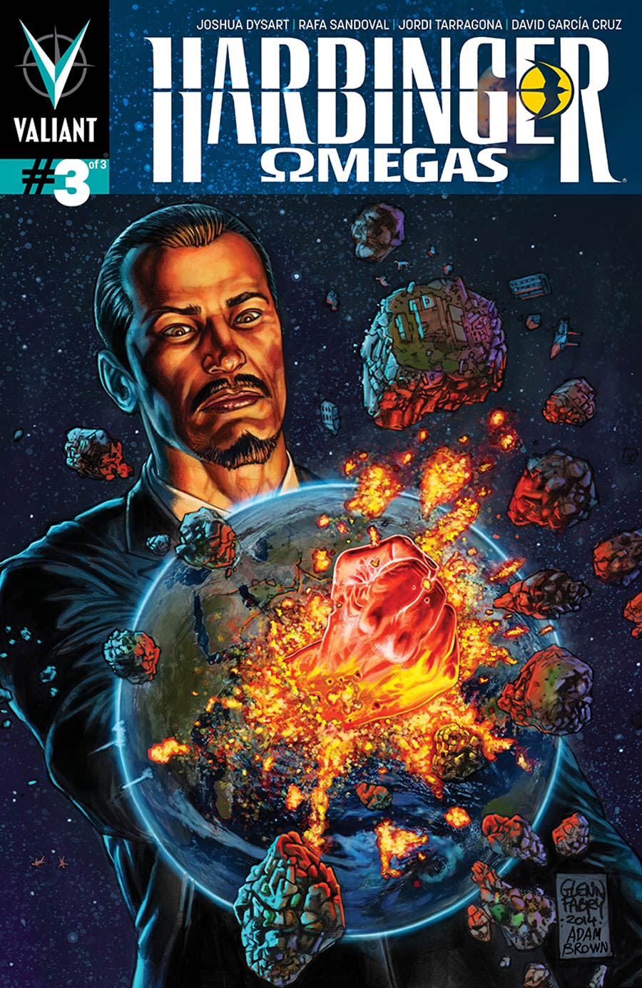 Harbinger Omegas #3 Cover B Incentive Glenn Fabry Variant Cover