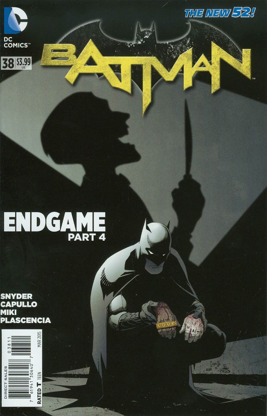 Batman Vol 2 #38 Cover A Regular Greg Capullo Cover