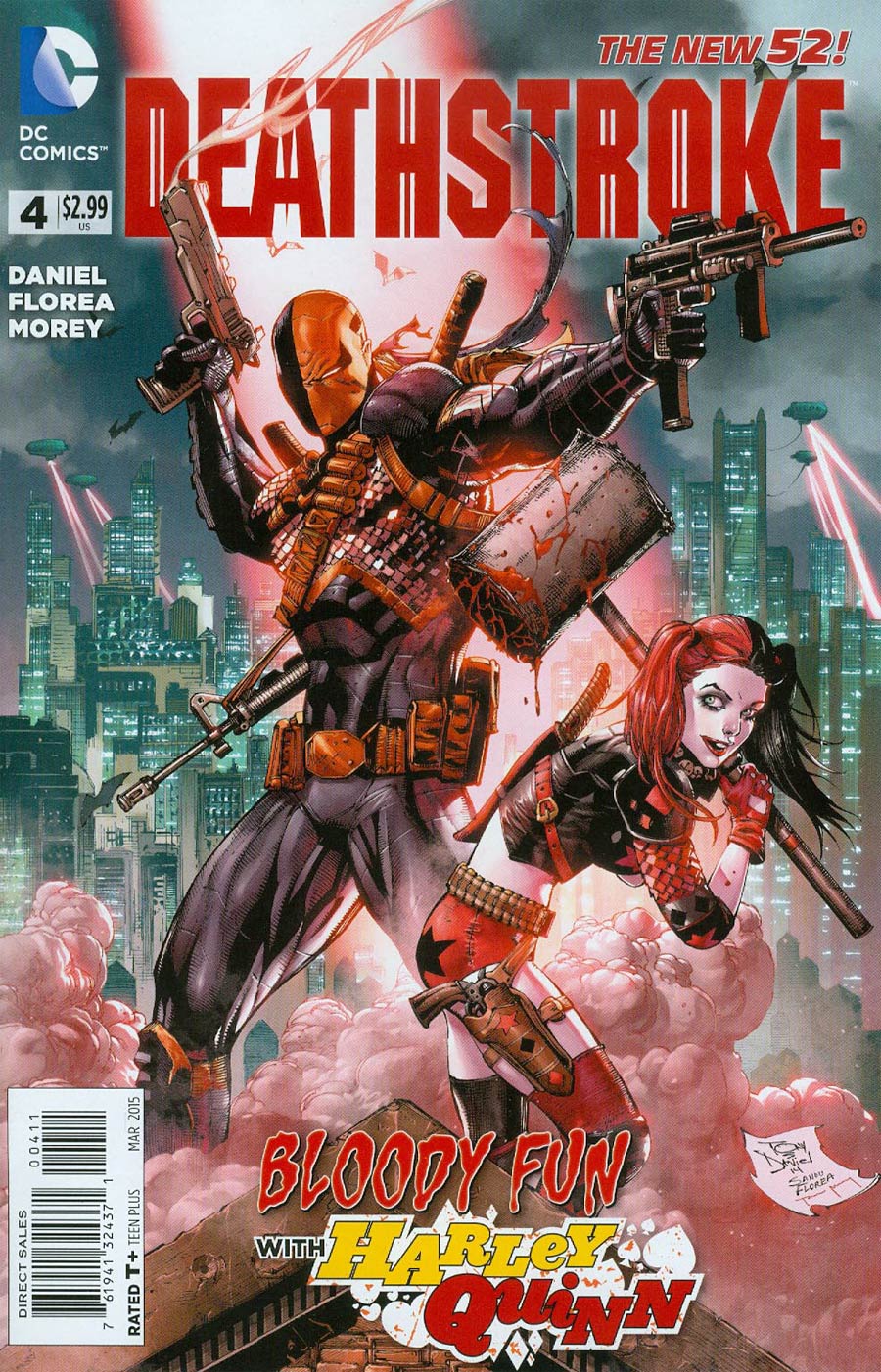 Deathstroke Vol 3 #4 Cover A Regular Tony S Daniel Cover