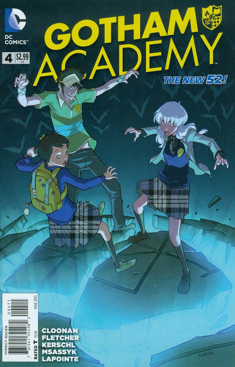 Gotham Academy #4 Cover A Regular Karl Kerschl Cover