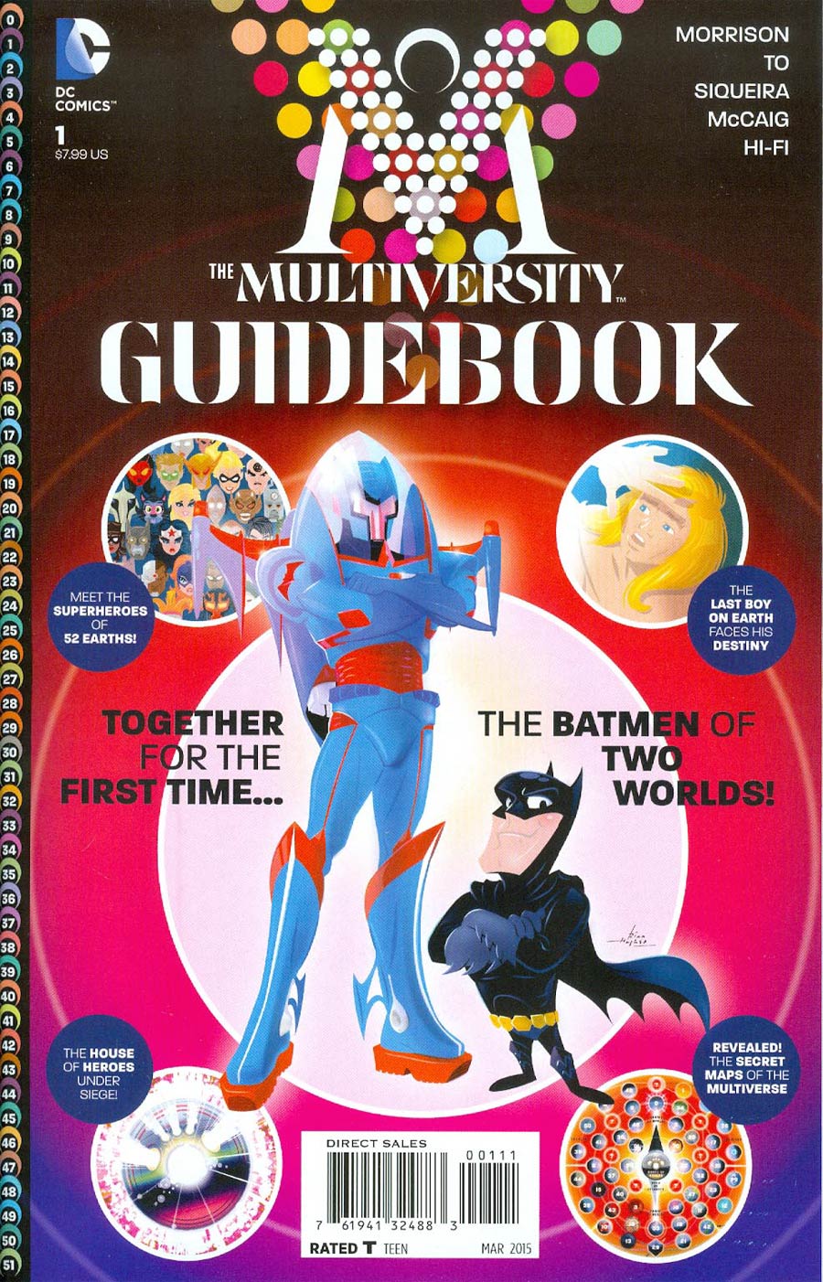 Multiversity Guidebook #1 Cover A 1st Ptg Regular Rian Hughes Cover