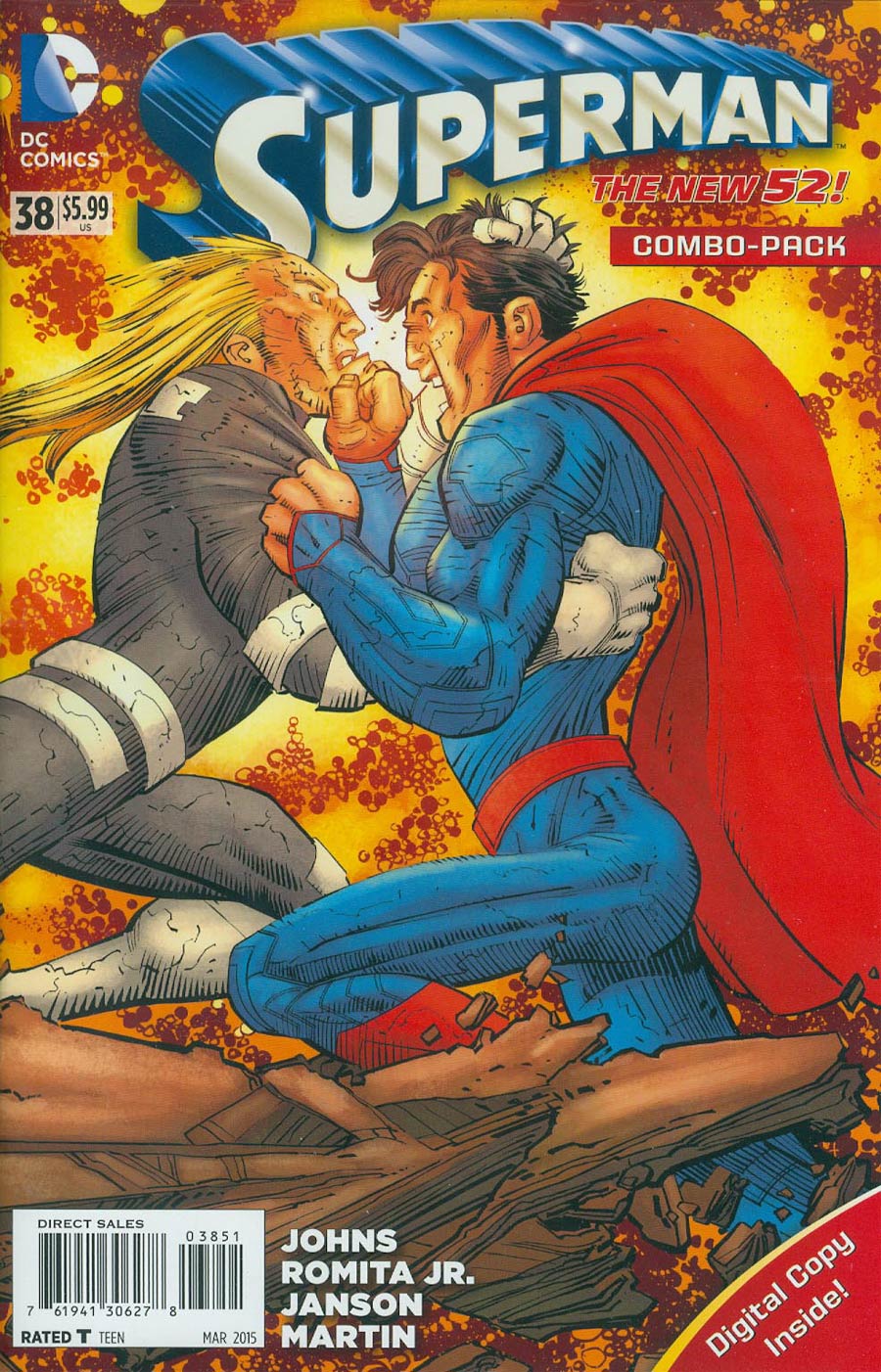 Superman Vol 4 #38 Cover C Combo Pack With Polybag
