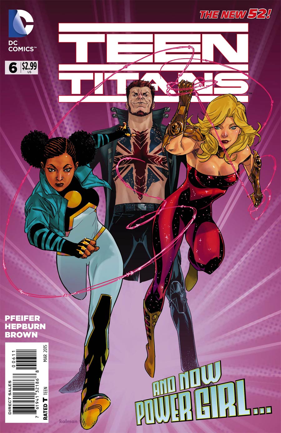 Teen Titans Vol 5 #6 Cover A Regular Kalman Andrasofszky Cover