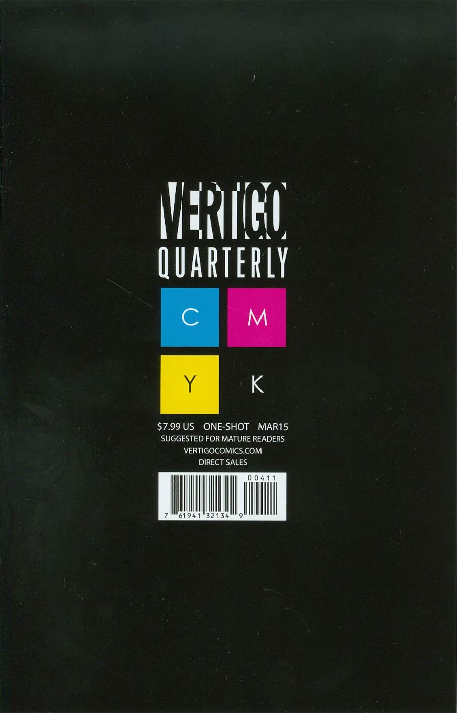 Vertigo Quarterly Black #1