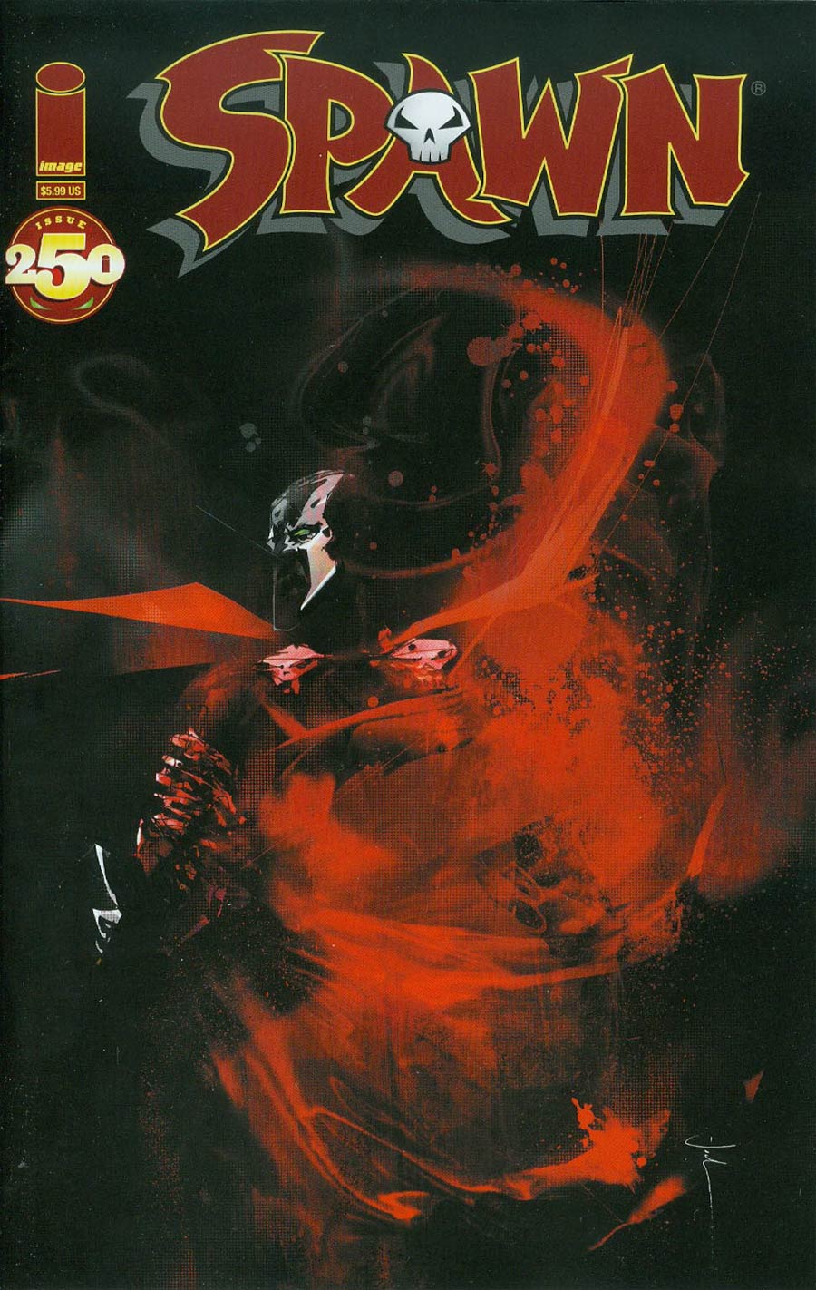 Spawn #250 Cover D Variant Jock Cover