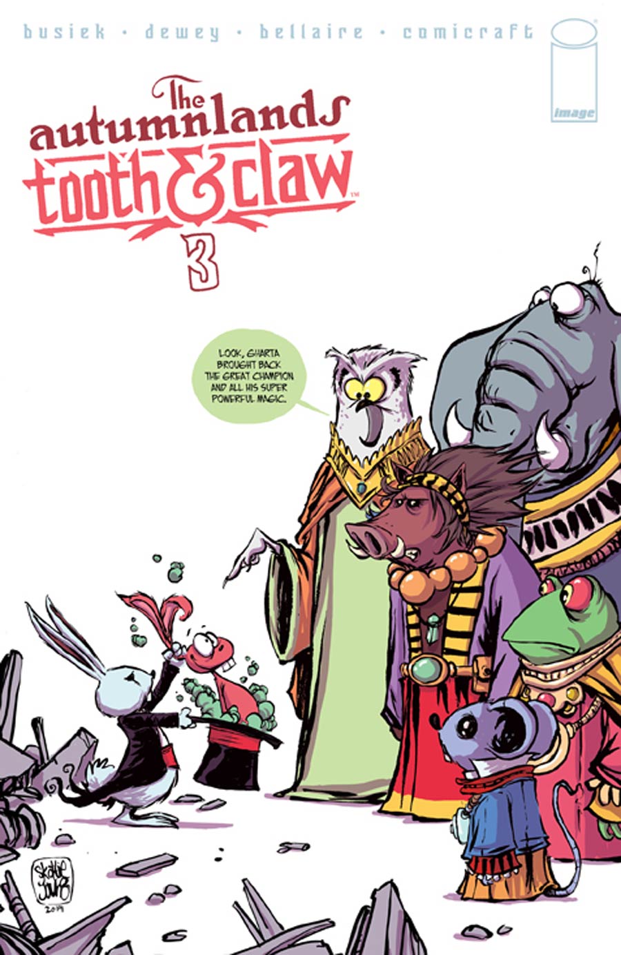 Autumnlands Tooth & Claw #3 Cover B Skottie Young