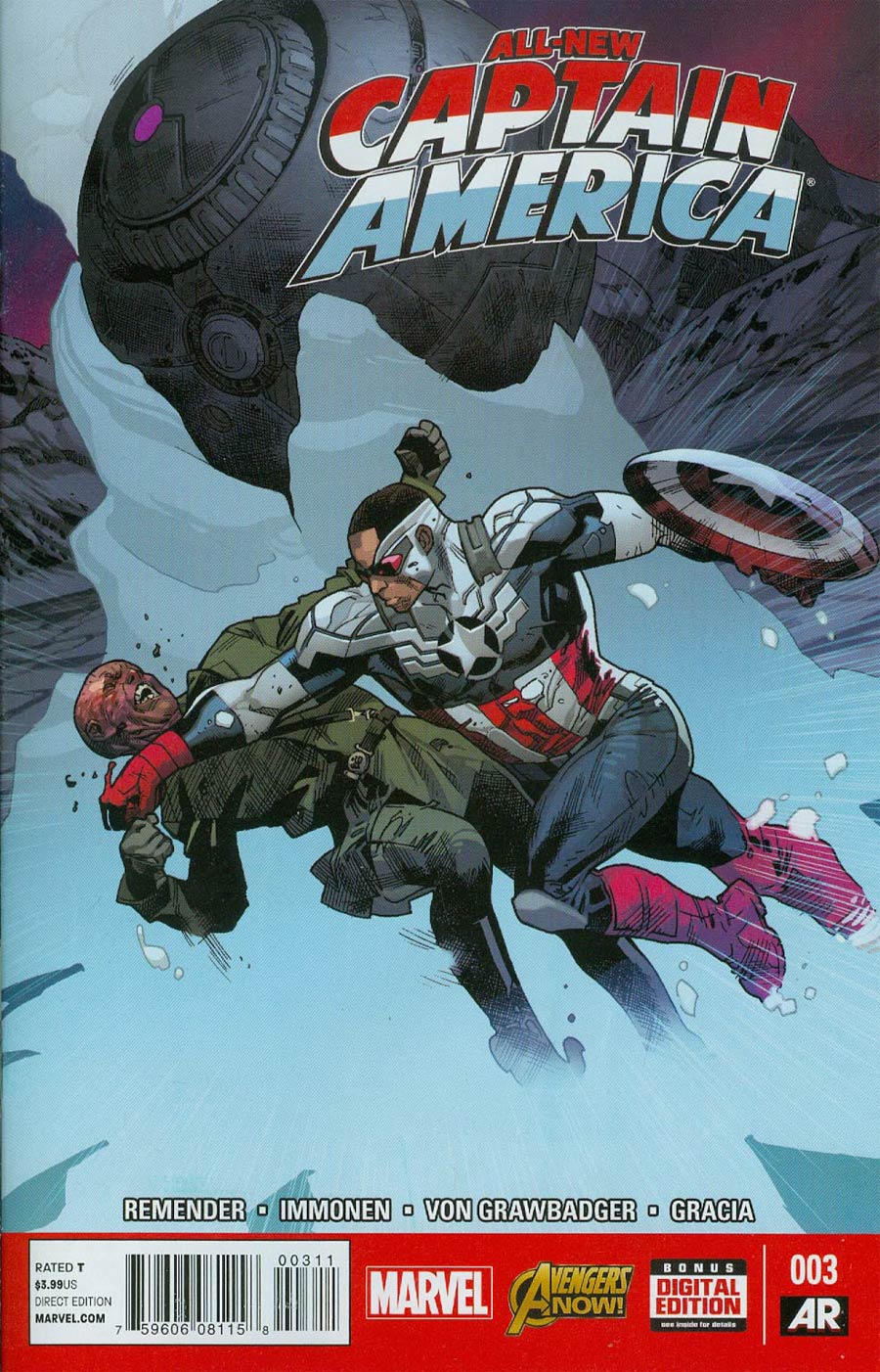 All-New Captain America #3 Cover A Regular Stuart Immonen Cover