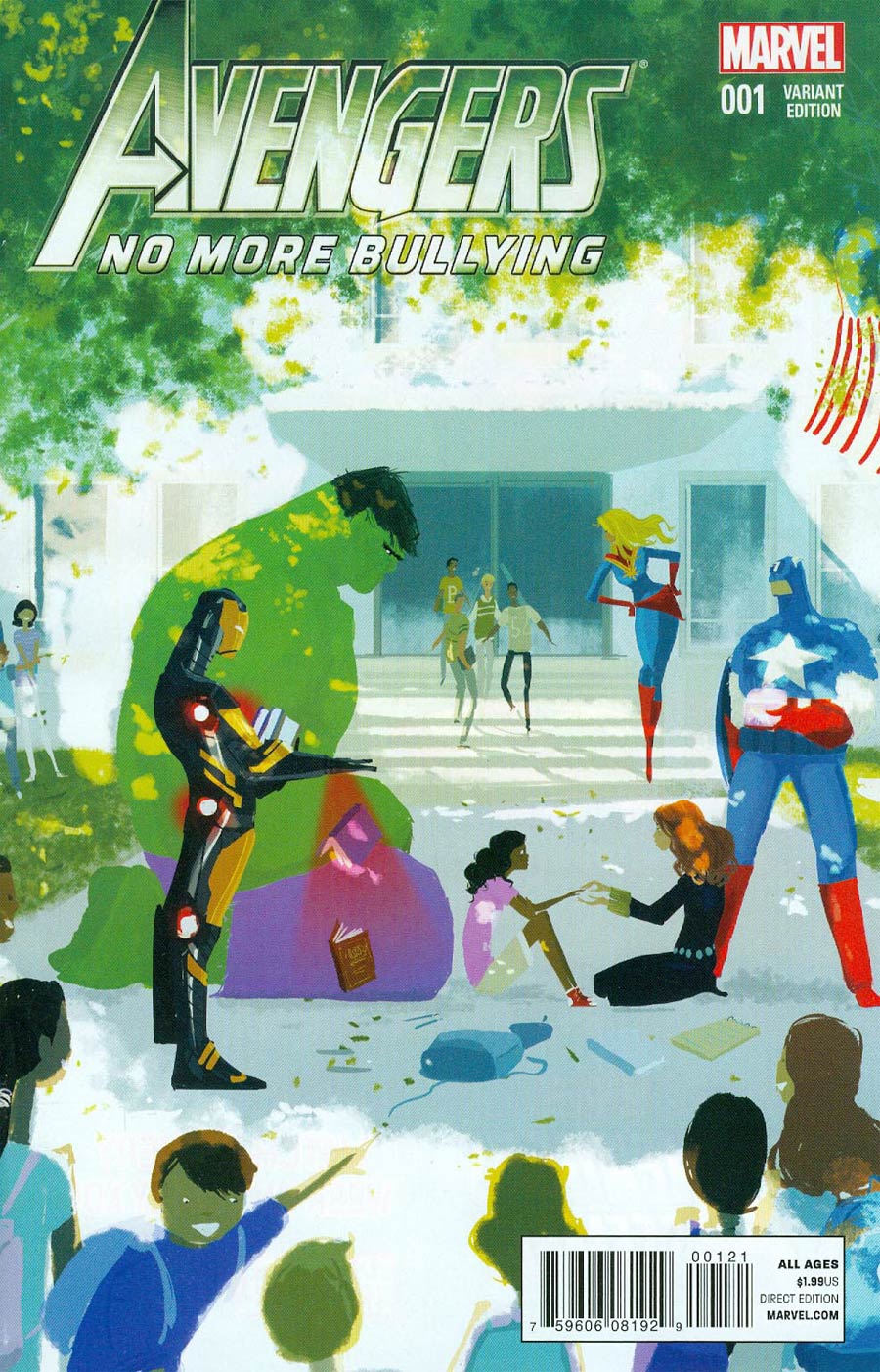 Avengers No More Bullying #1 Cover B Variant Pascal Campion Cover