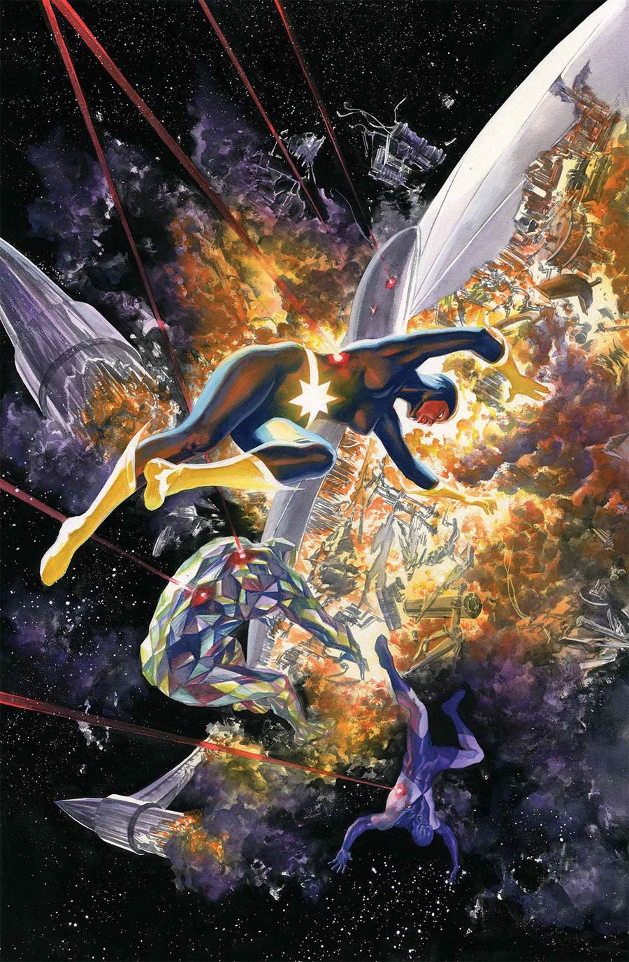 Guardians 3000 #4 Cover A Regular Alex Ross Cover