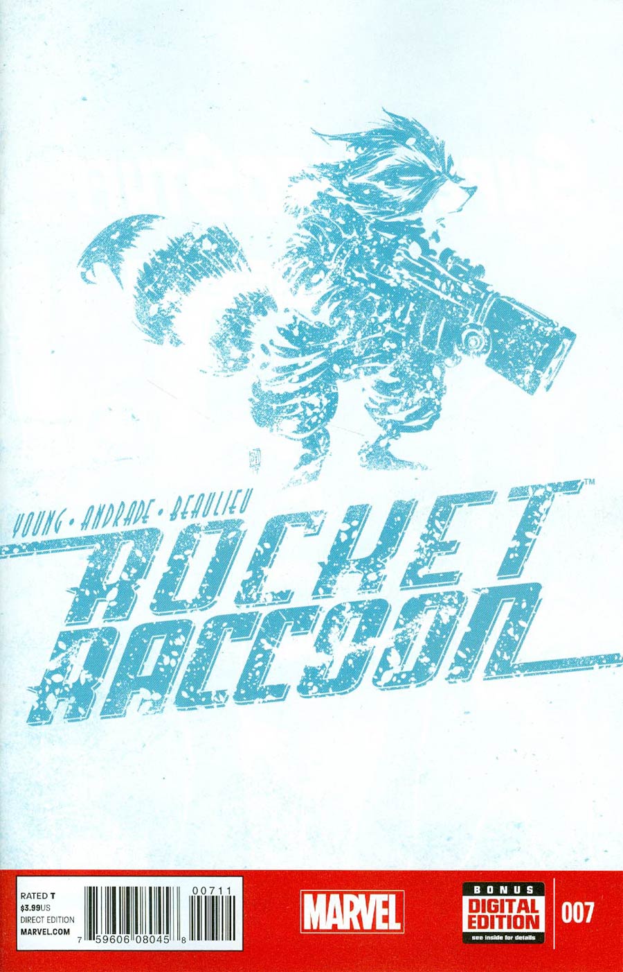 Rocket Raccoon Vol 2 #7 Cover A Regular Skottie Young Cover