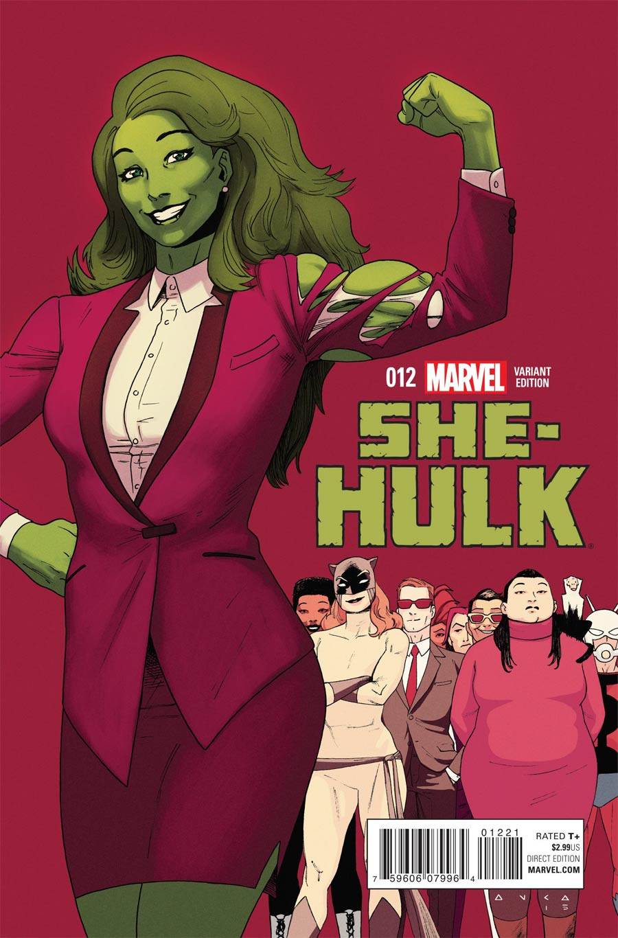 She-Hulk Vol 3 #12 Cover B Variant Kris Anka Final Issue Cover
