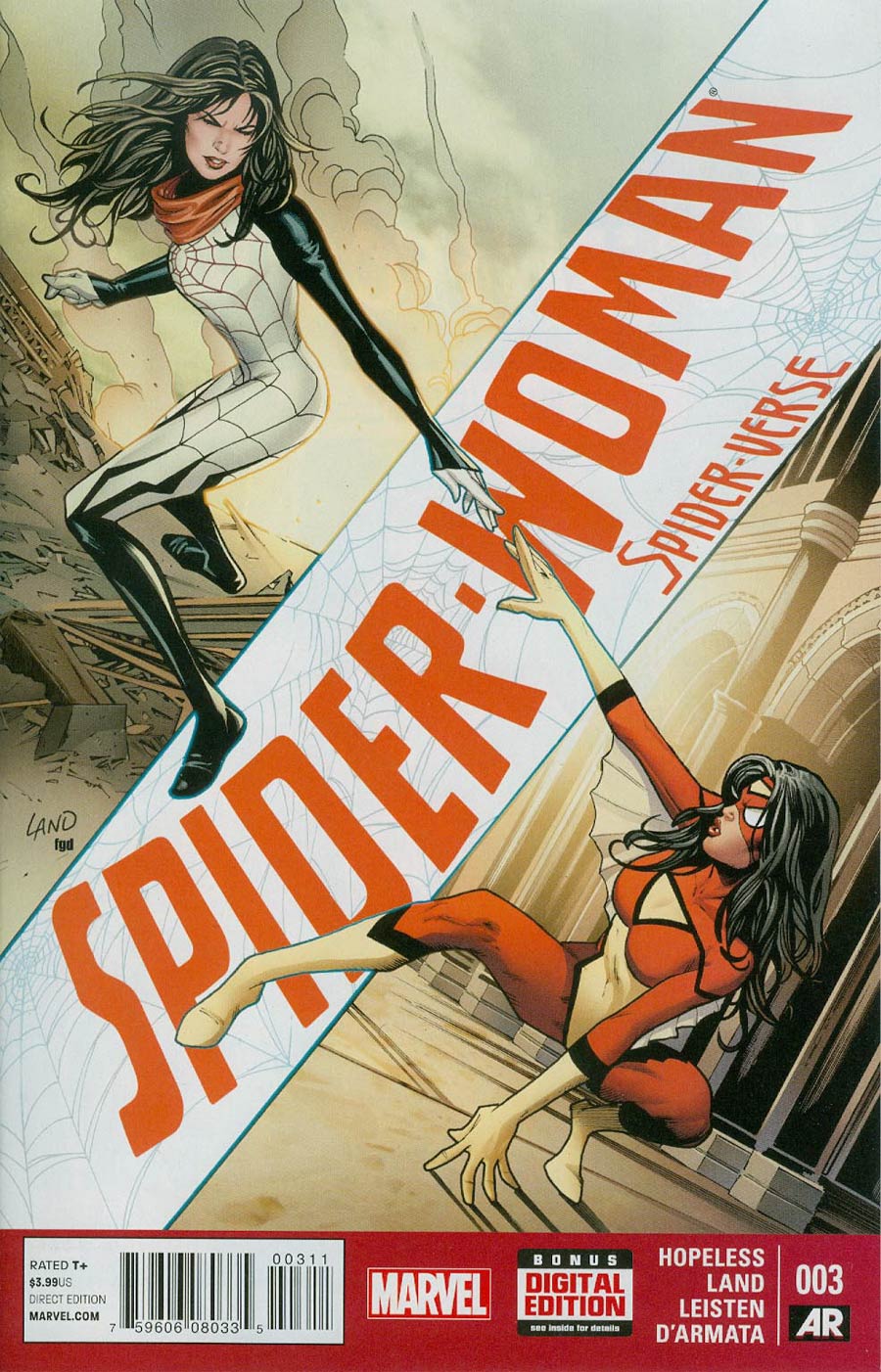 Spider-Woman Vol 5 #3 Cover A 1st Ptg Regular Greg Land Cover