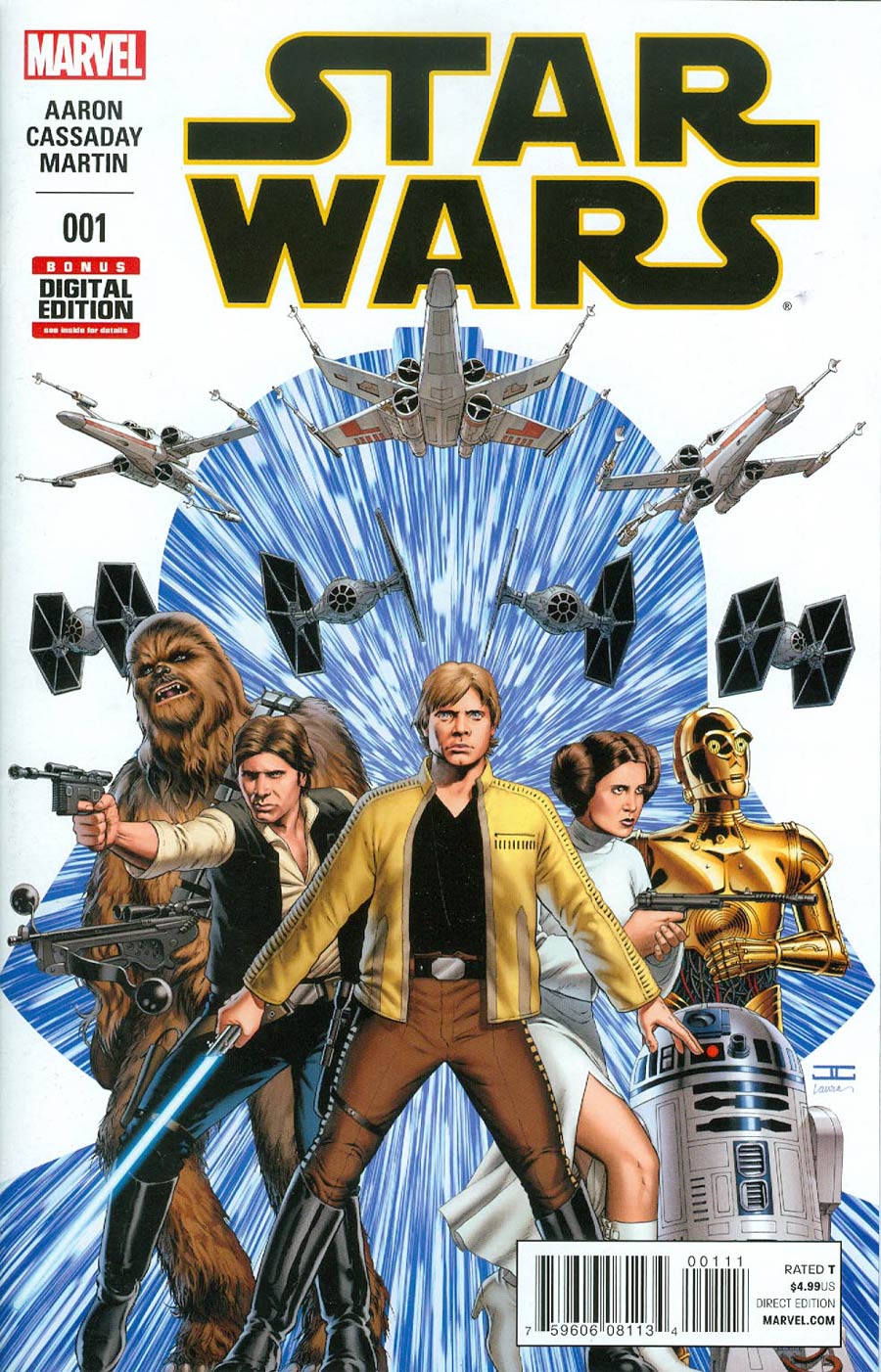 Star Wars Vol 4 #1 Cover A 1st Ptg Regular John Cassaday Cover