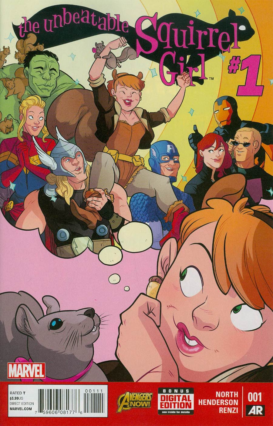 Unbeatable Squirrel Girl #1 Cover A 1st Ptg Regular Erica Henderson Cover