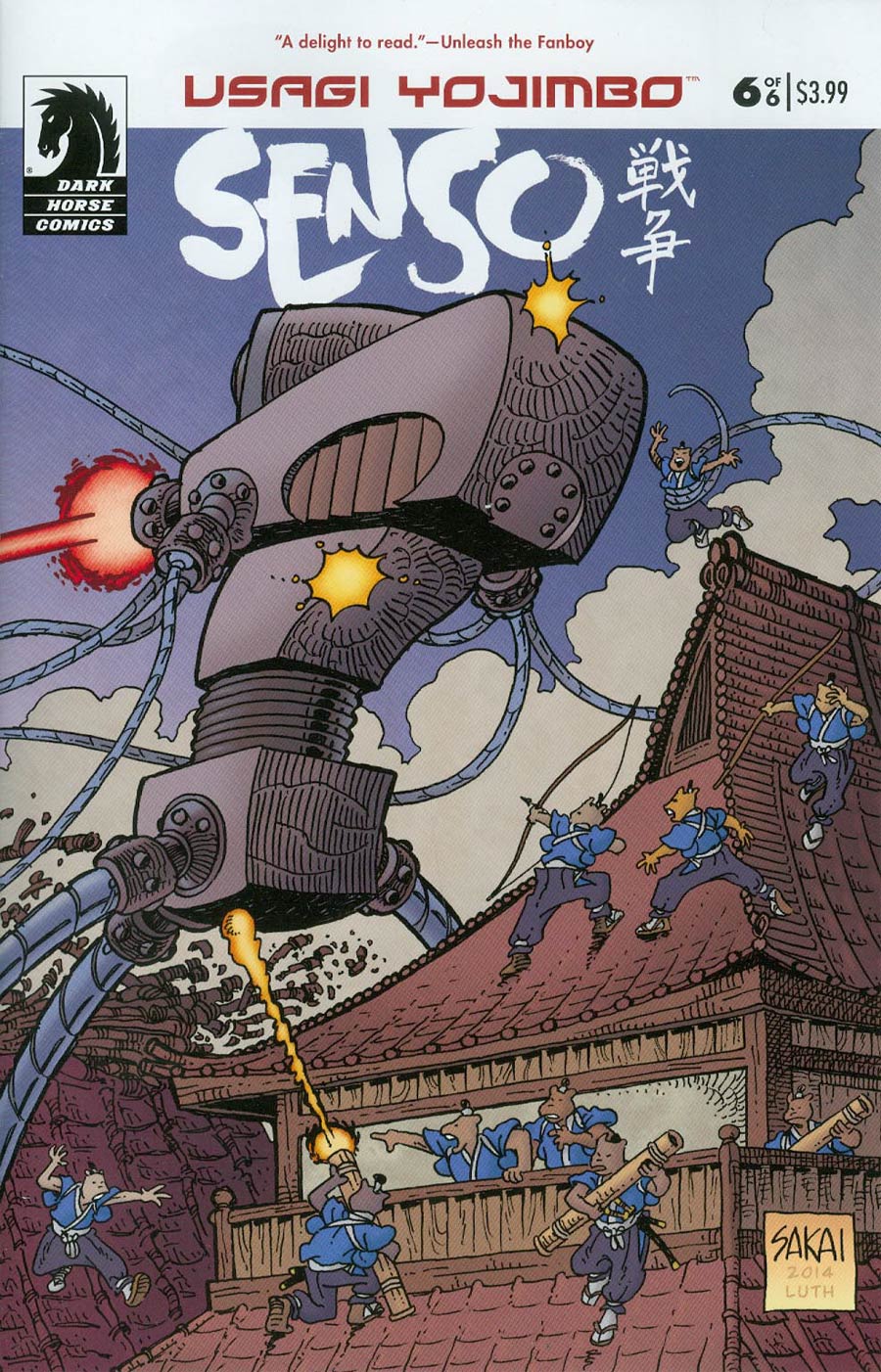 Usagi Yojimbo Senso #6