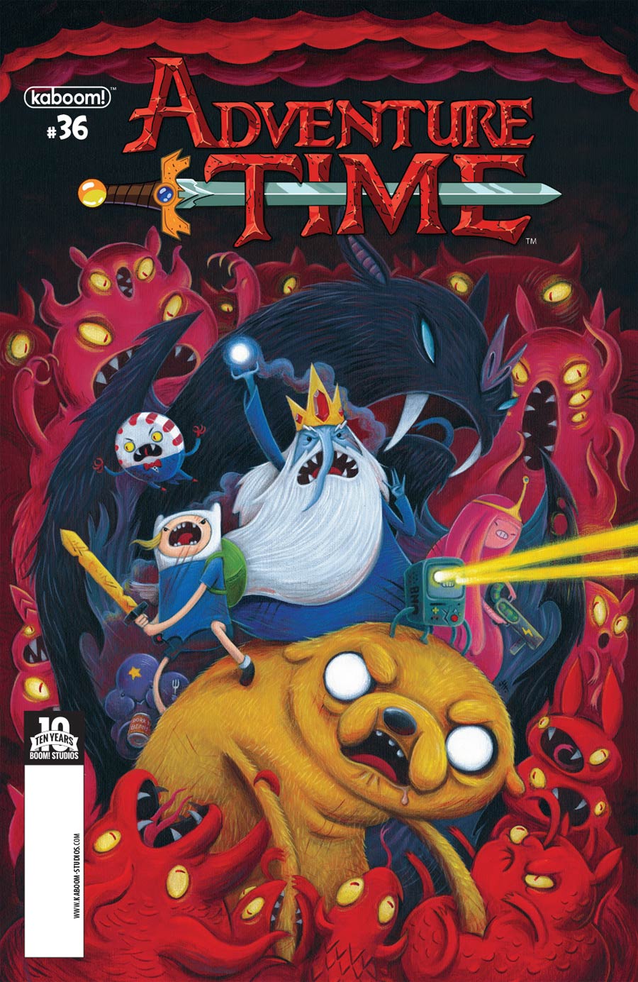 Adventure Time #36 Cover A Regular Justin Hillgrove Cover