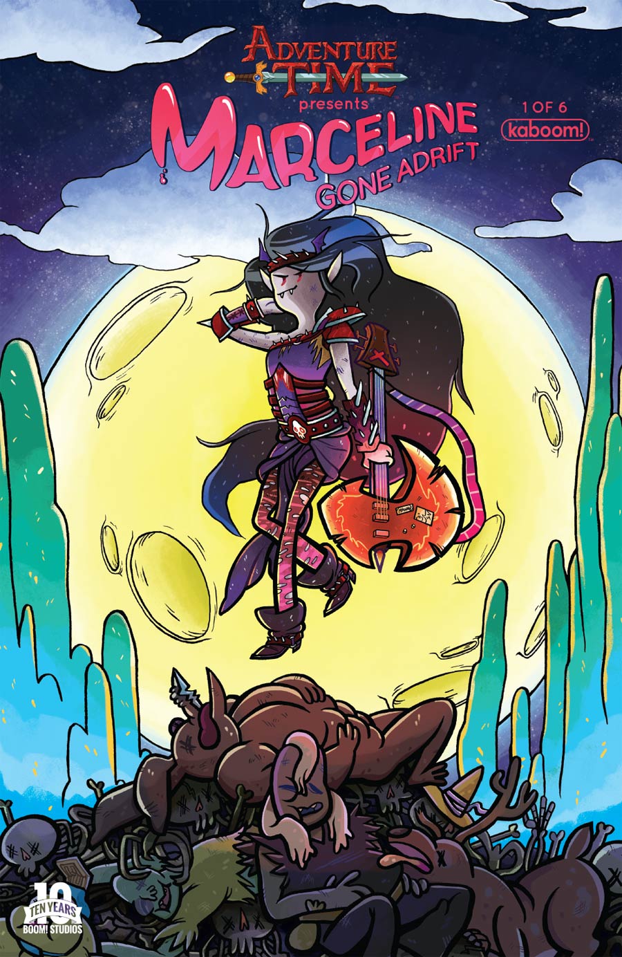 Adventure Time Marceline Gone Adrift #1 Cover C Variant Mychal Amann Subscription Cover