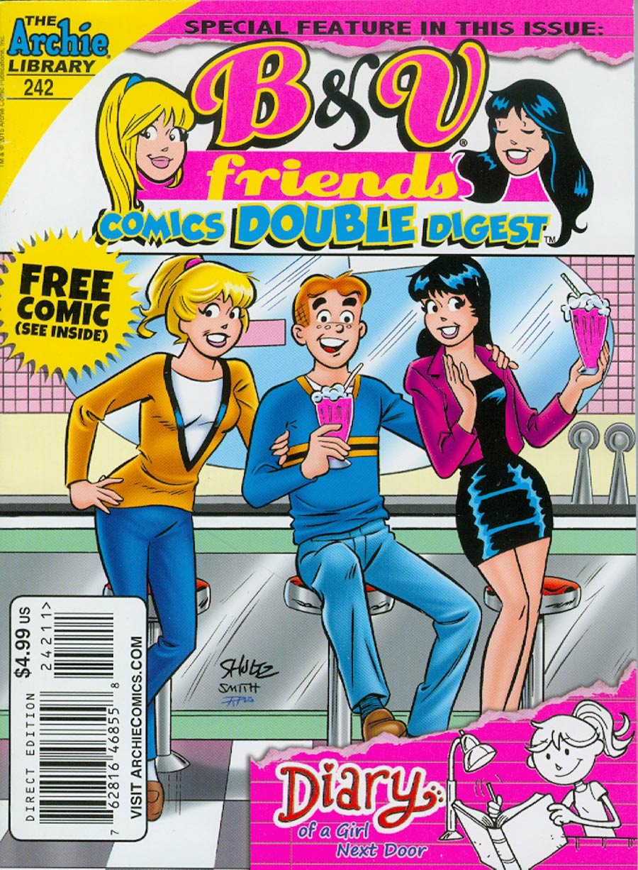 B & V Friends Comics Digest #242