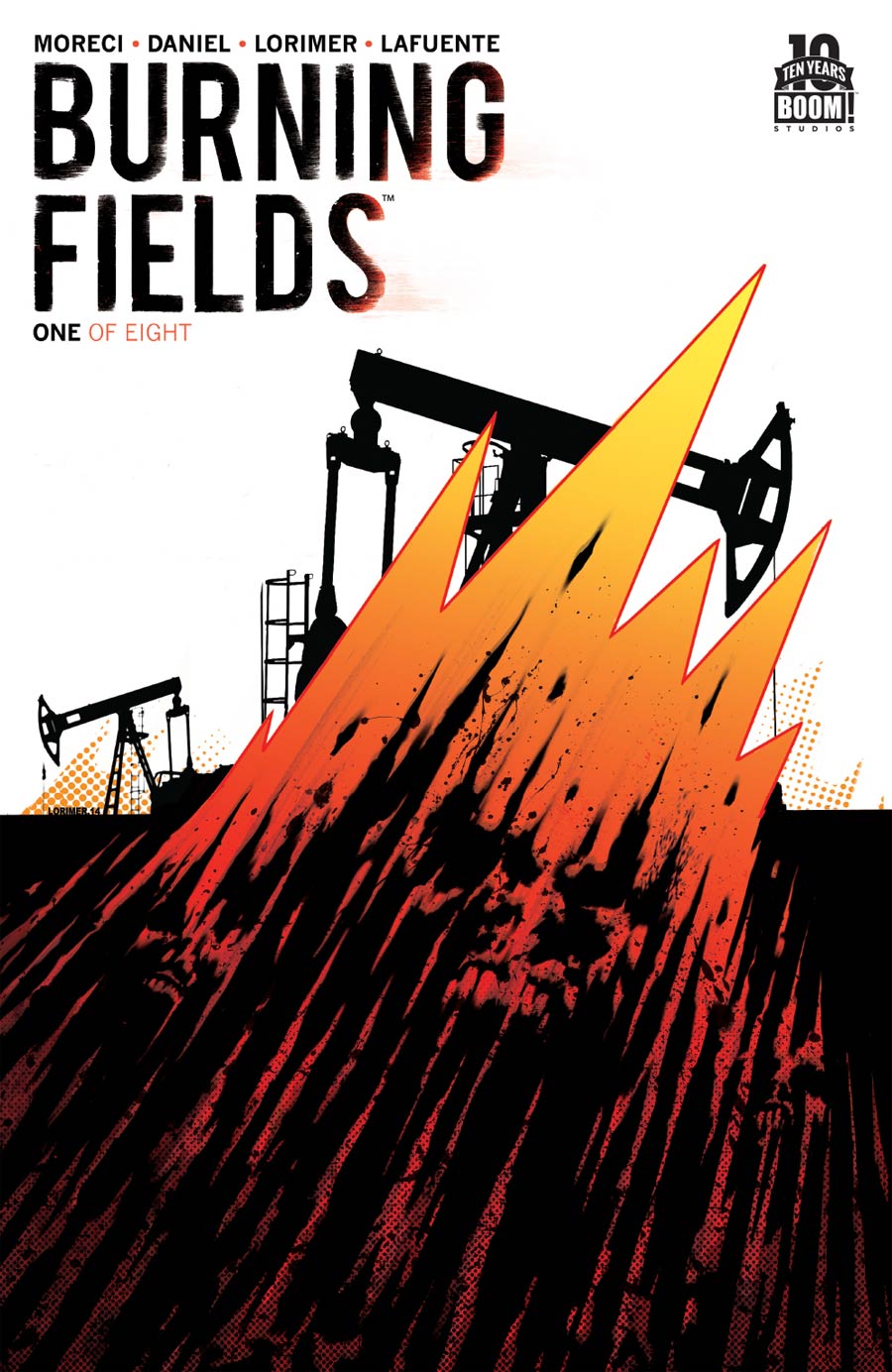 Burning Fields #1 Cover A 1st Ptg Regular Colin Lorimer Cover