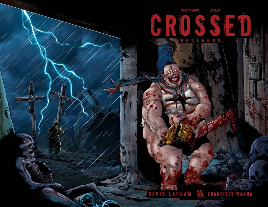 Crossed Badlands #70 Cover B Wraparound Cover