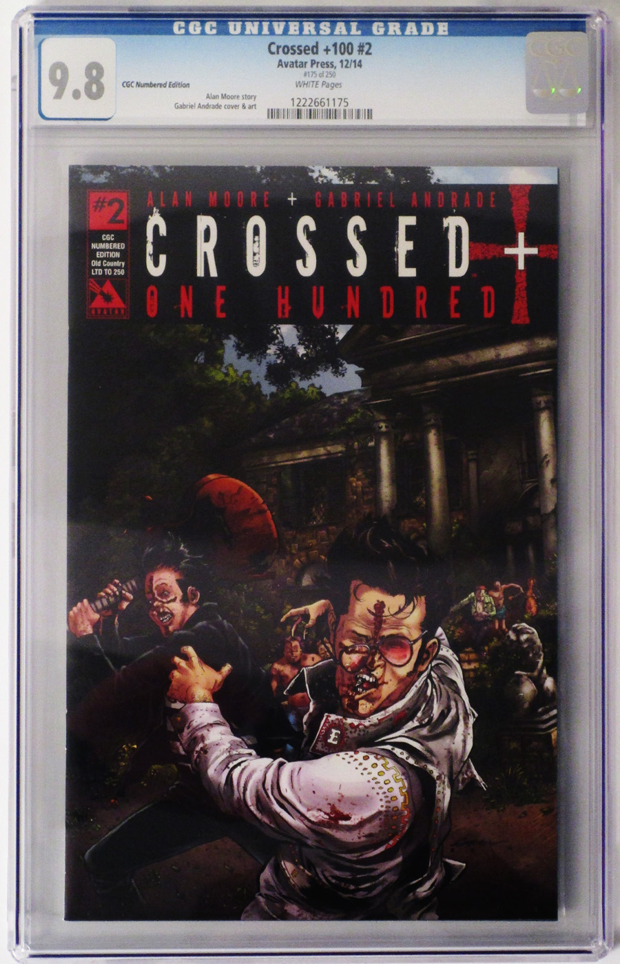 Crossed Plus 100 #2 Cover I CGC Numbered Edition