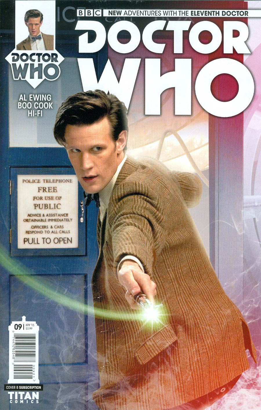 Doctor Who 11th Doctor #9 Cover B Variant Photo Subscription Cover