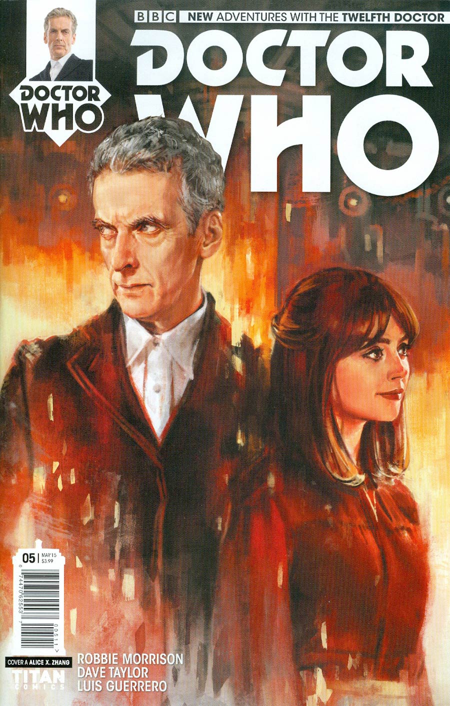 Doctor Who 12th Doctor #5 Cover A Regular Alice X Zhang Cover