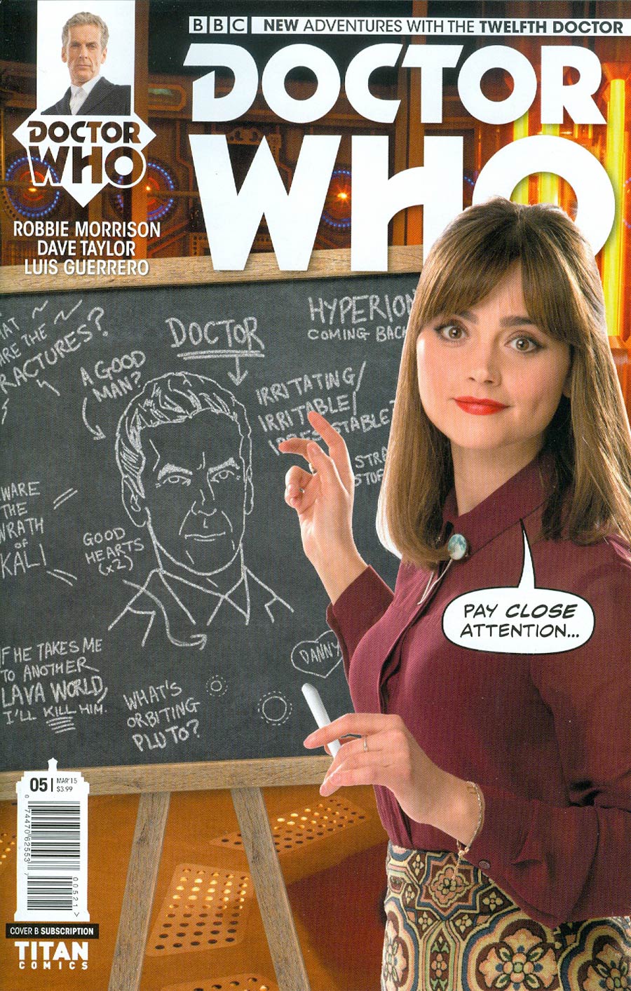 Doctor Who 12th Doctor #5 Cover B Variant Photo Subscription Cover