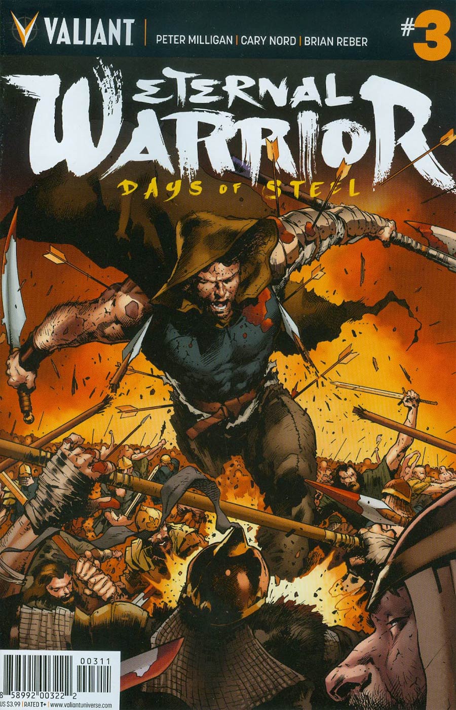 Eternal Warrior Days Of Steel #3 Cover A Regular Trevor Hairsine Cover
