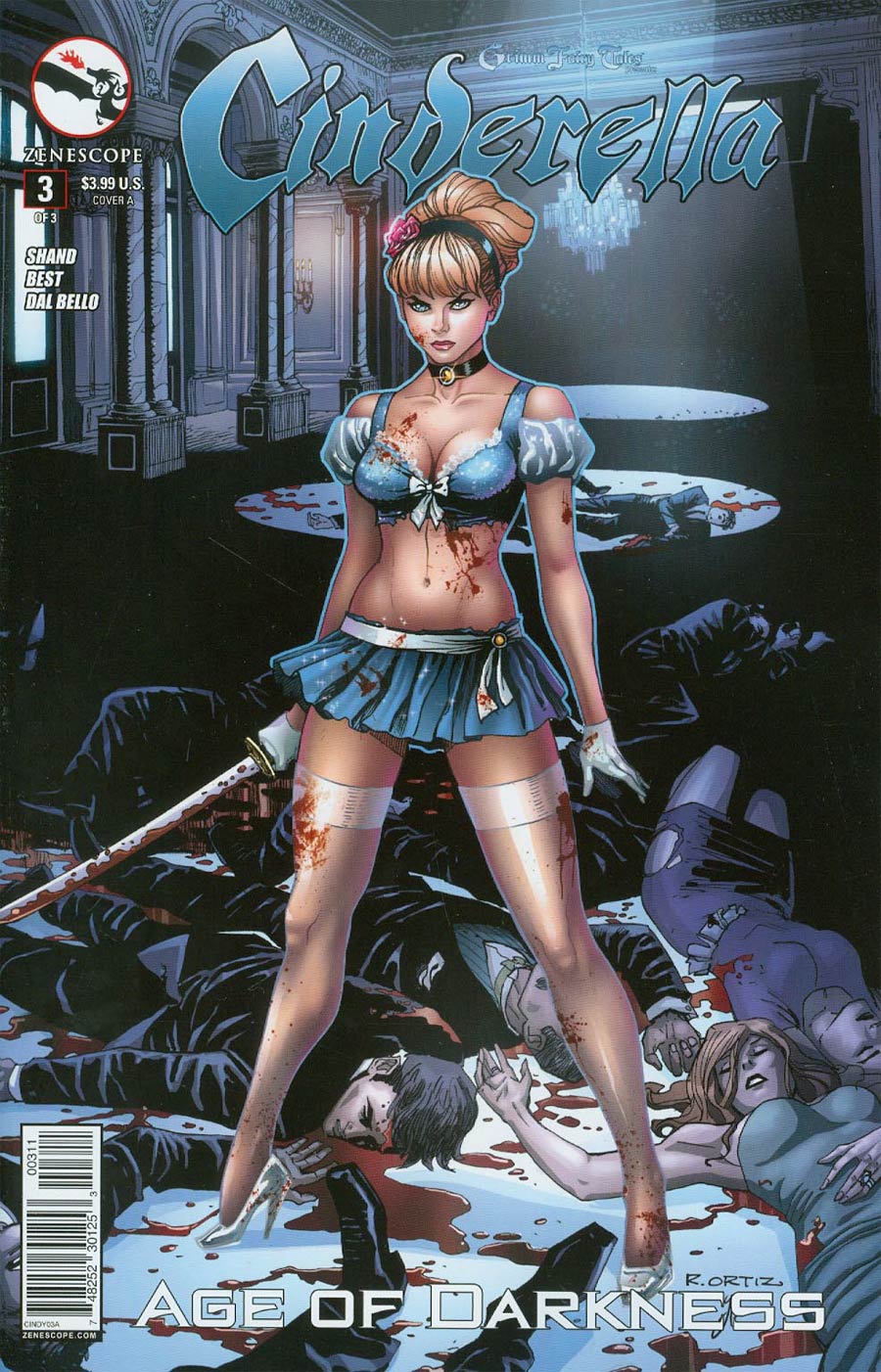 Grimm Fairy Tales Presents Cinderella #3 Cover A Richard Ortiz & Ylenia Di Napoli (Age Of Darkness Tie-In)