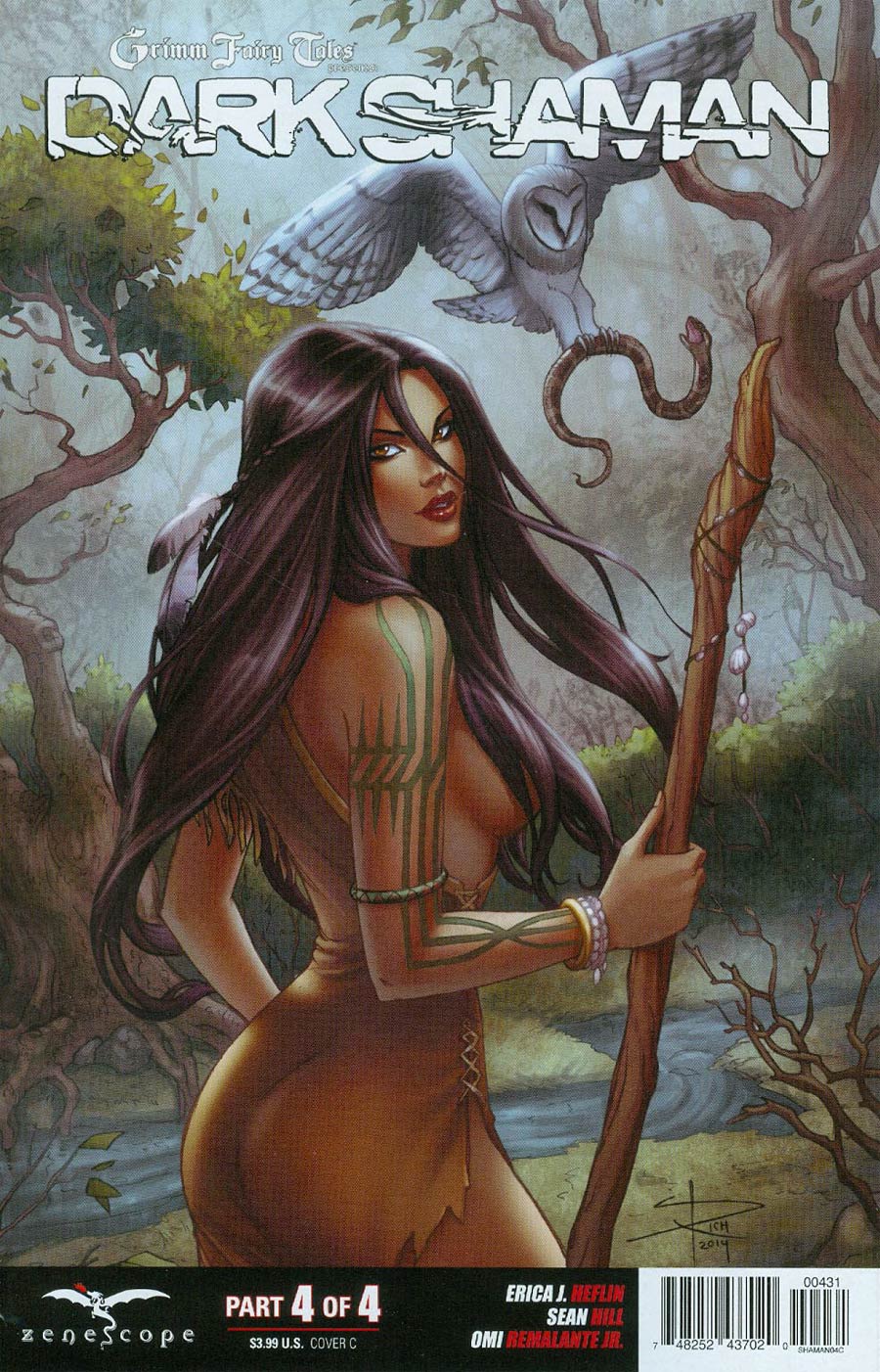 Grimm Fairy Tales Presents Dark Shaman #4 Cover C Sabine Rich
