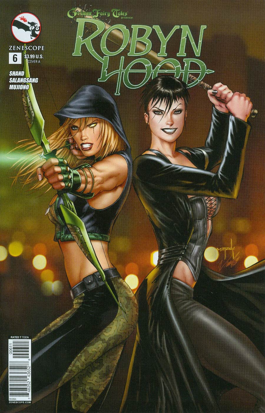 Grimm Fairy Tales Presents Robyn Hood Vol 2 #6 Cover A Jason Metcalf & Victor Bartlett