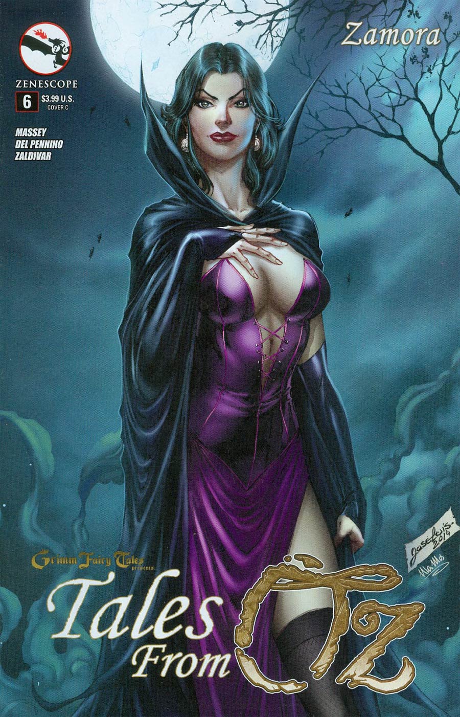 Grimm Fairy Tales Presents Tales From Oz #6 Zamora Cover C Jose Luis & Ula Mos