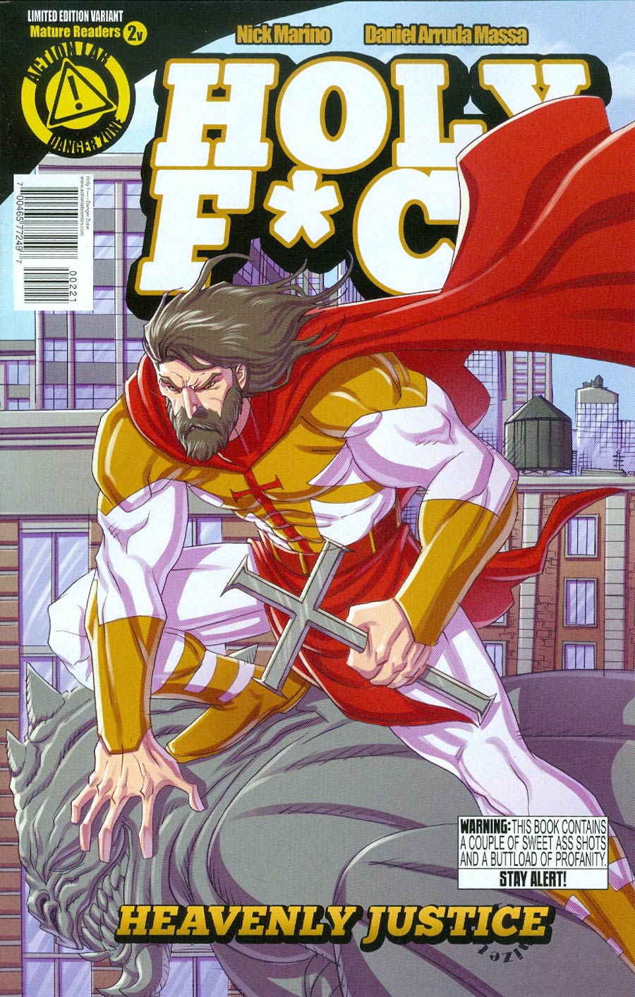 Holy F*ck #2 Cover B Variant Jesus Cover