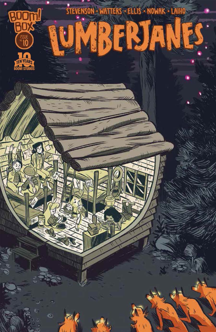 Lumberjanes #10 Cover A Regular Carolyn Nowak Cover