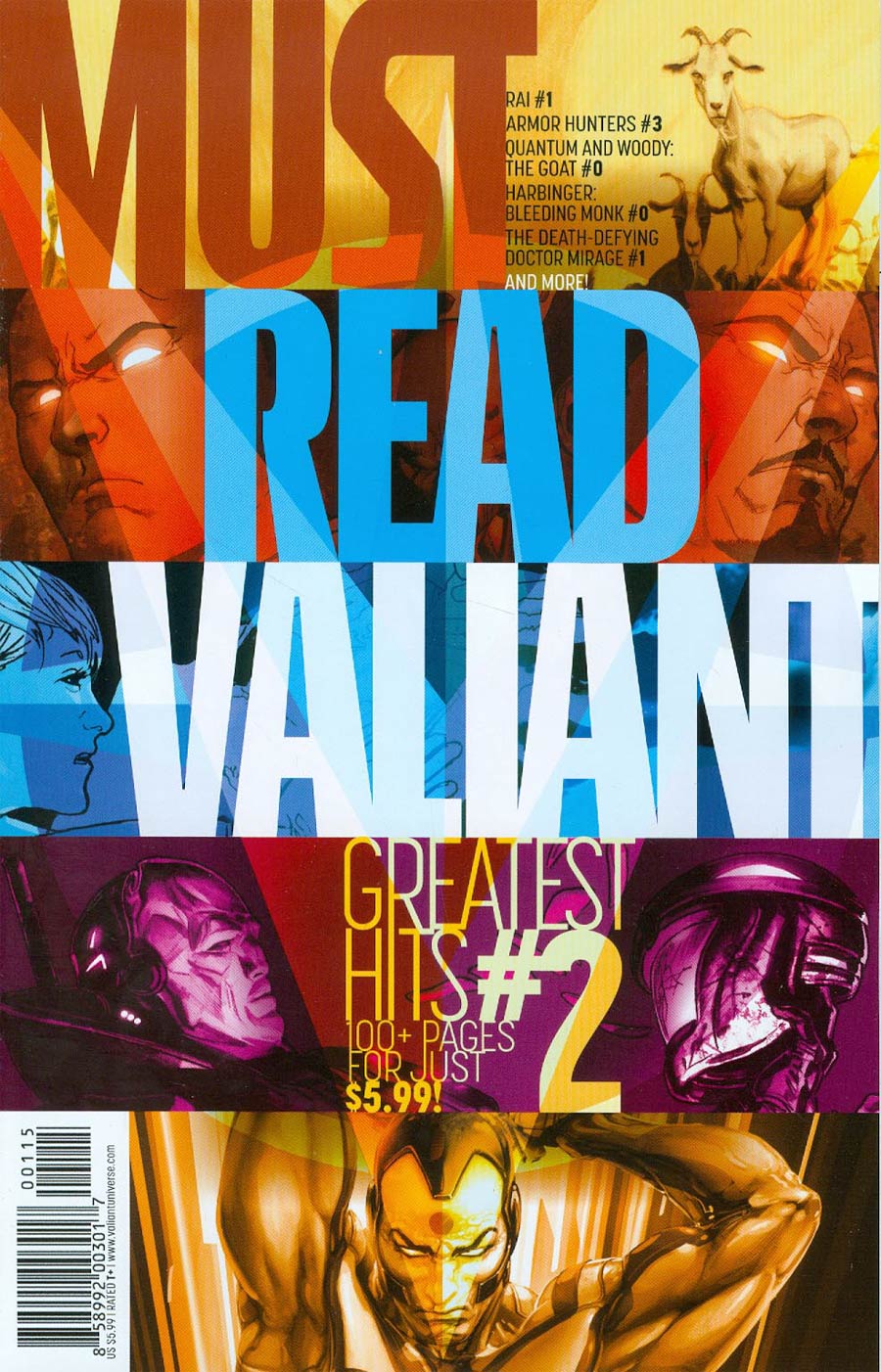 Must Read Valiant Greatest Hits #2