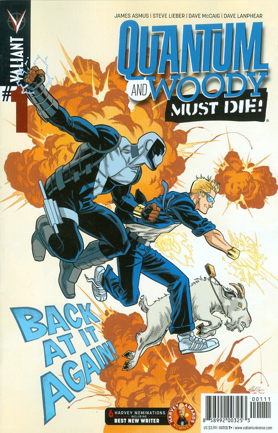 Quantum & Woody Must Die #1 Cover A Regular Mike Hawthorne Cover