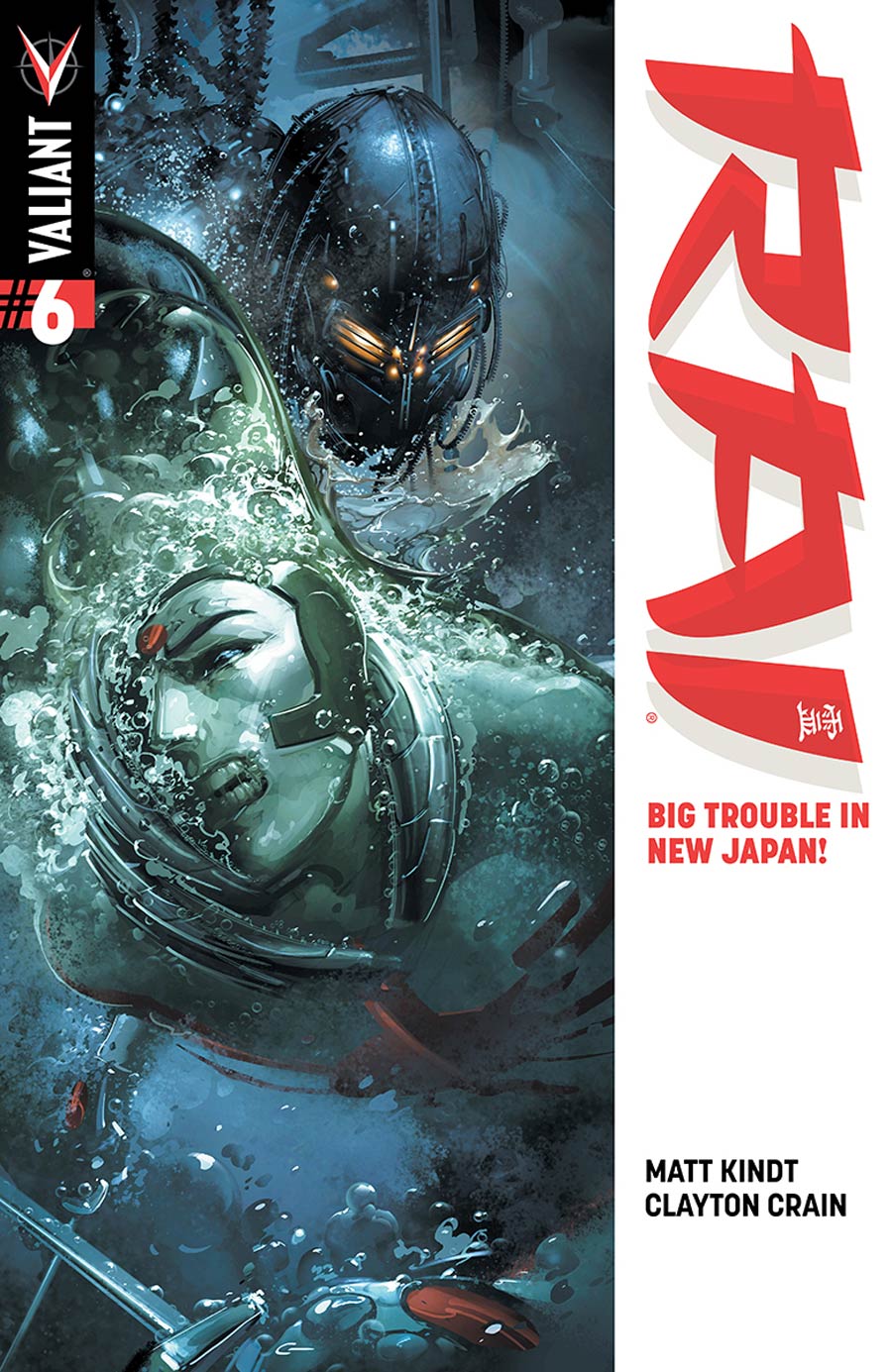 Rai Vol 2 #6 Cover A Regular Clayton Crain Cover