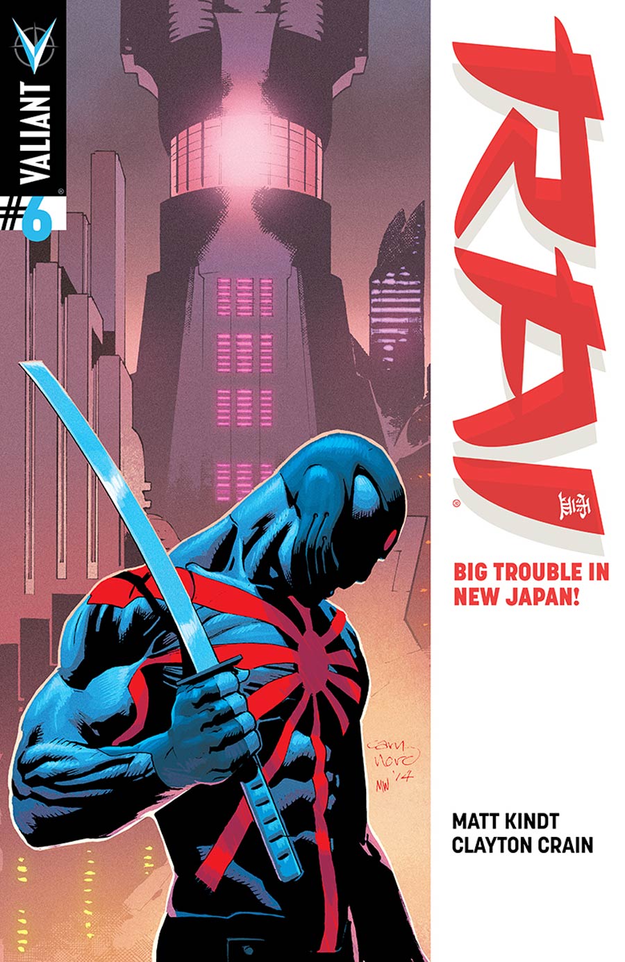 Rai Vol 2 #6 Cover B Variant Cary Nord Cover