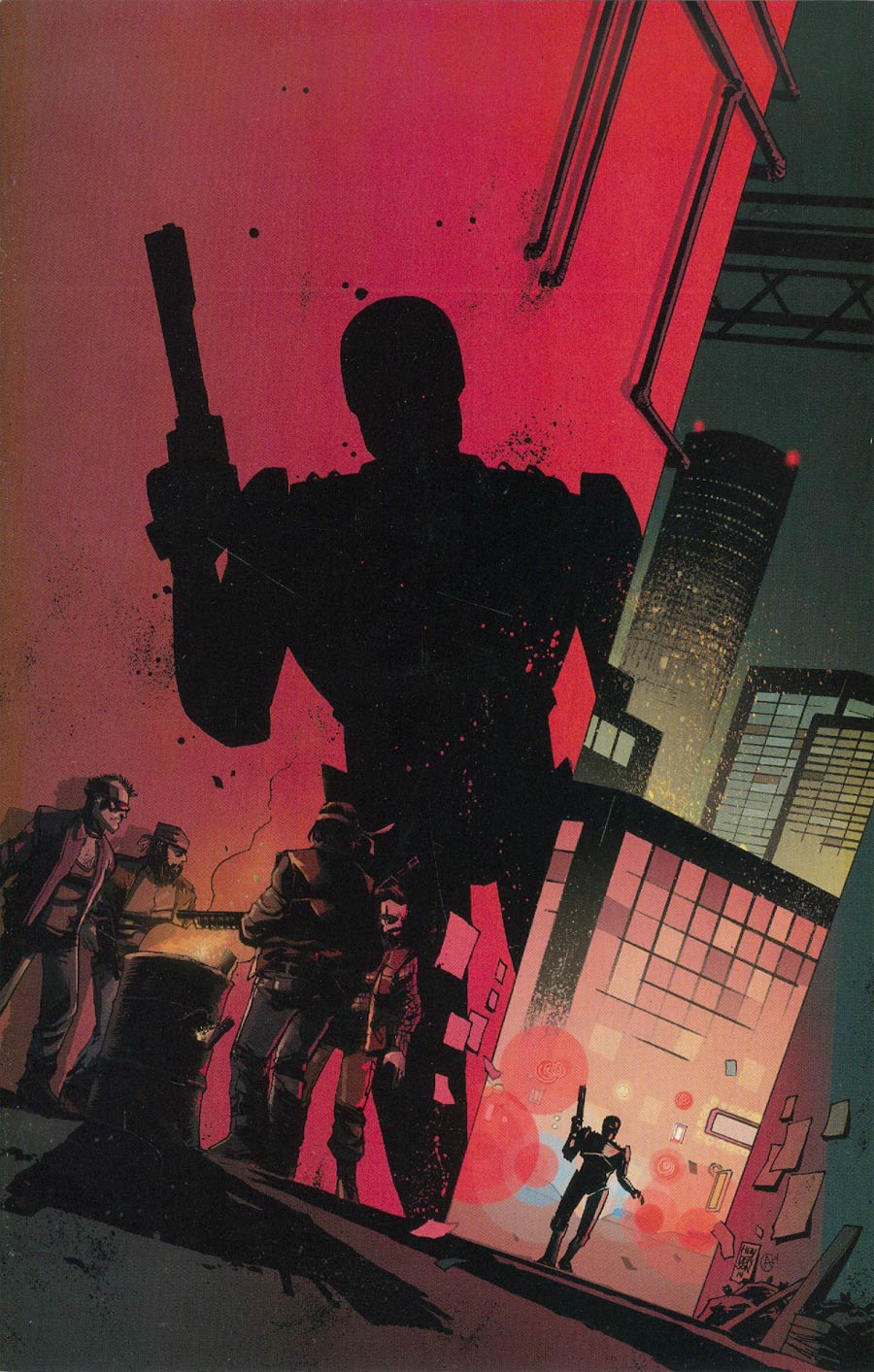 Robocop 2014 #1 Cover E Baltimore Comic-Con Exclusive Mike Henderson Variant Cover