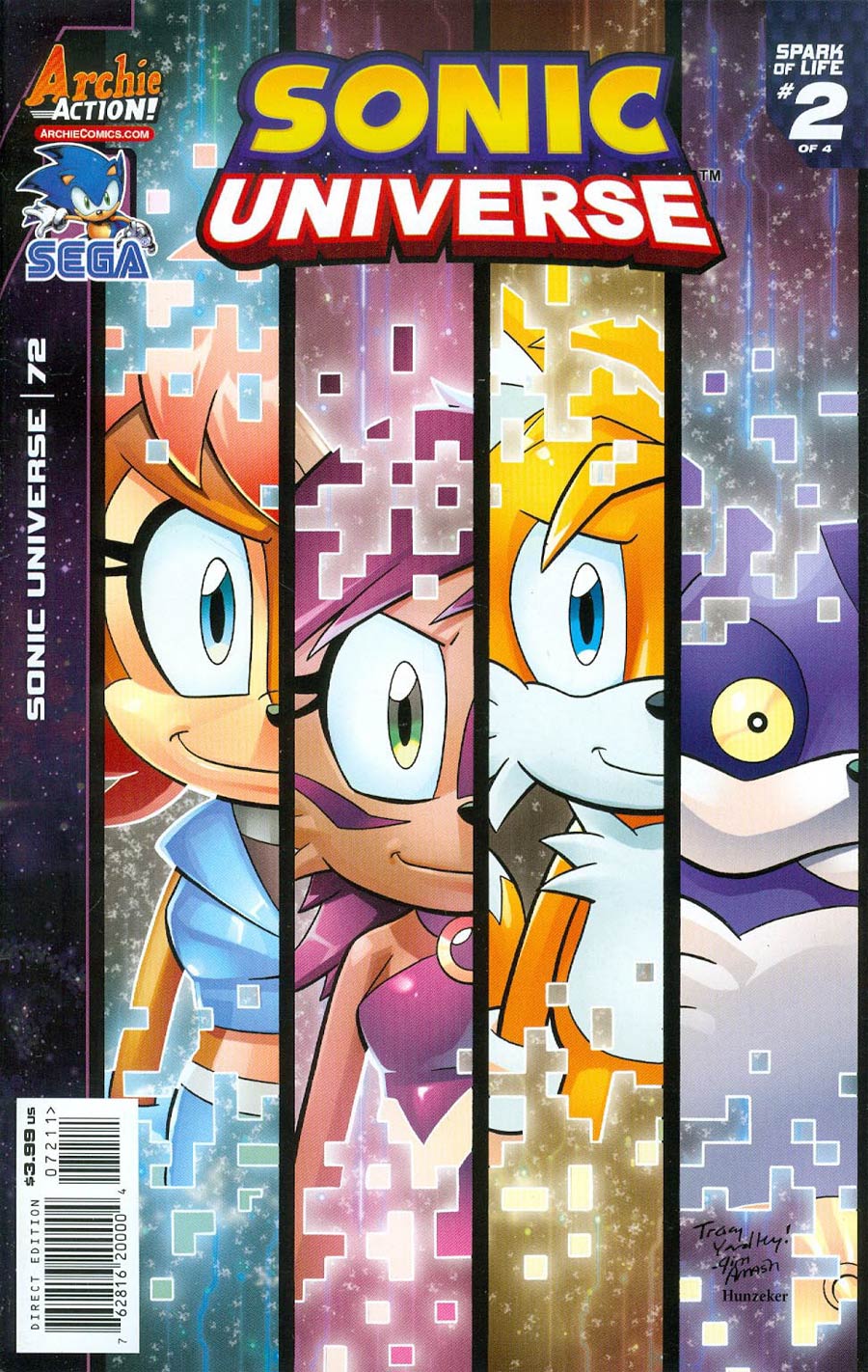 Sonic Universe #72 Cover A Regular Jim Amash Cover