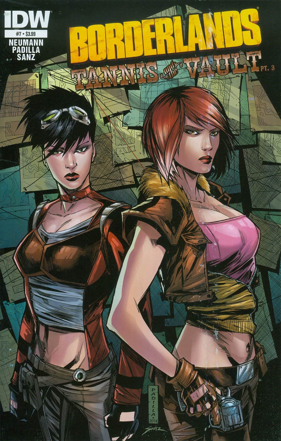 Borderlands Fall Of Fyrestone #7 Tannis & The Vault Part 3 Cover A Regular Agustin Padilla Cover