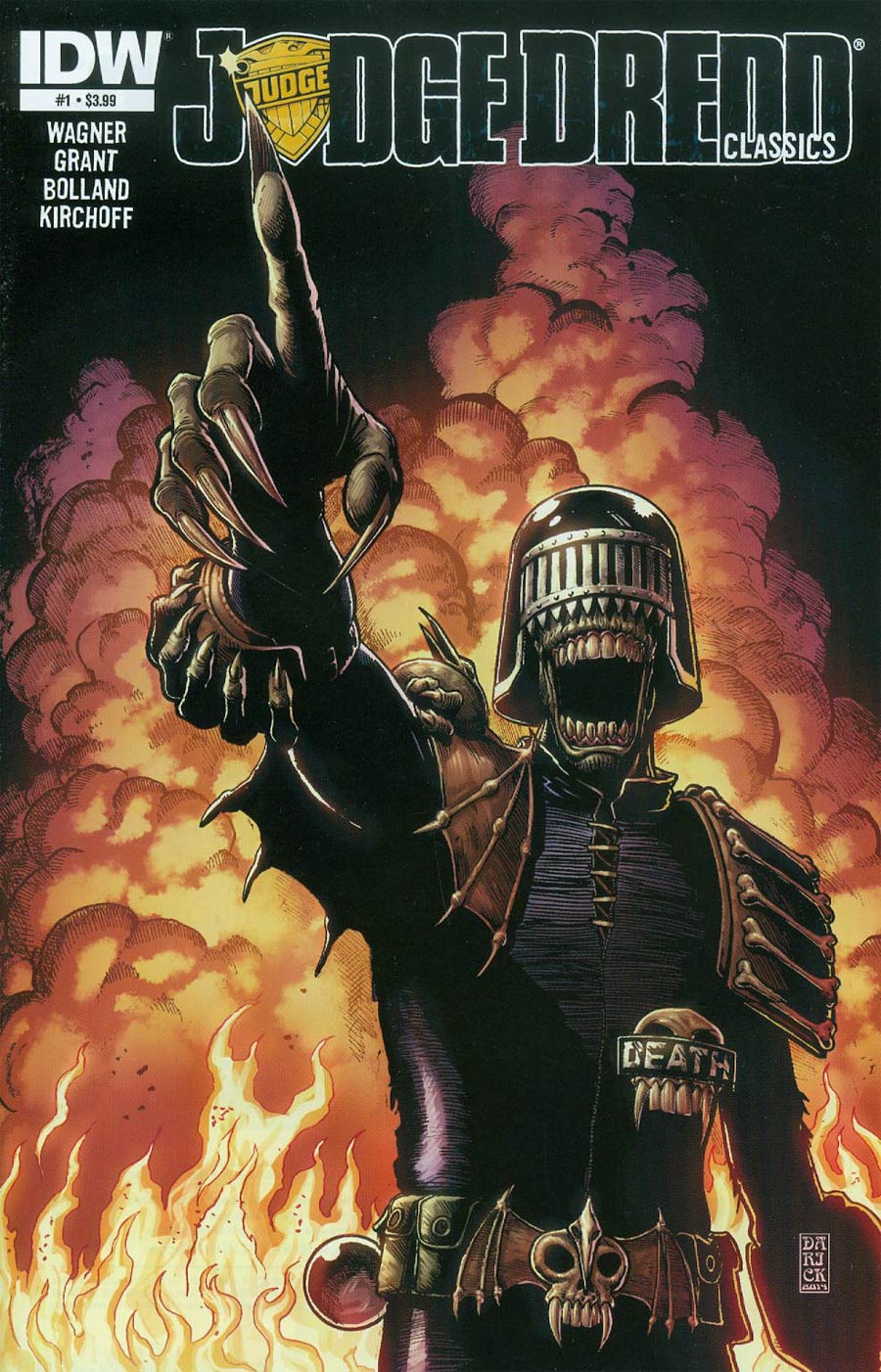 Judge Dredd Classics Dark Judges #1 Cover A Regular Darick Robertson Cover