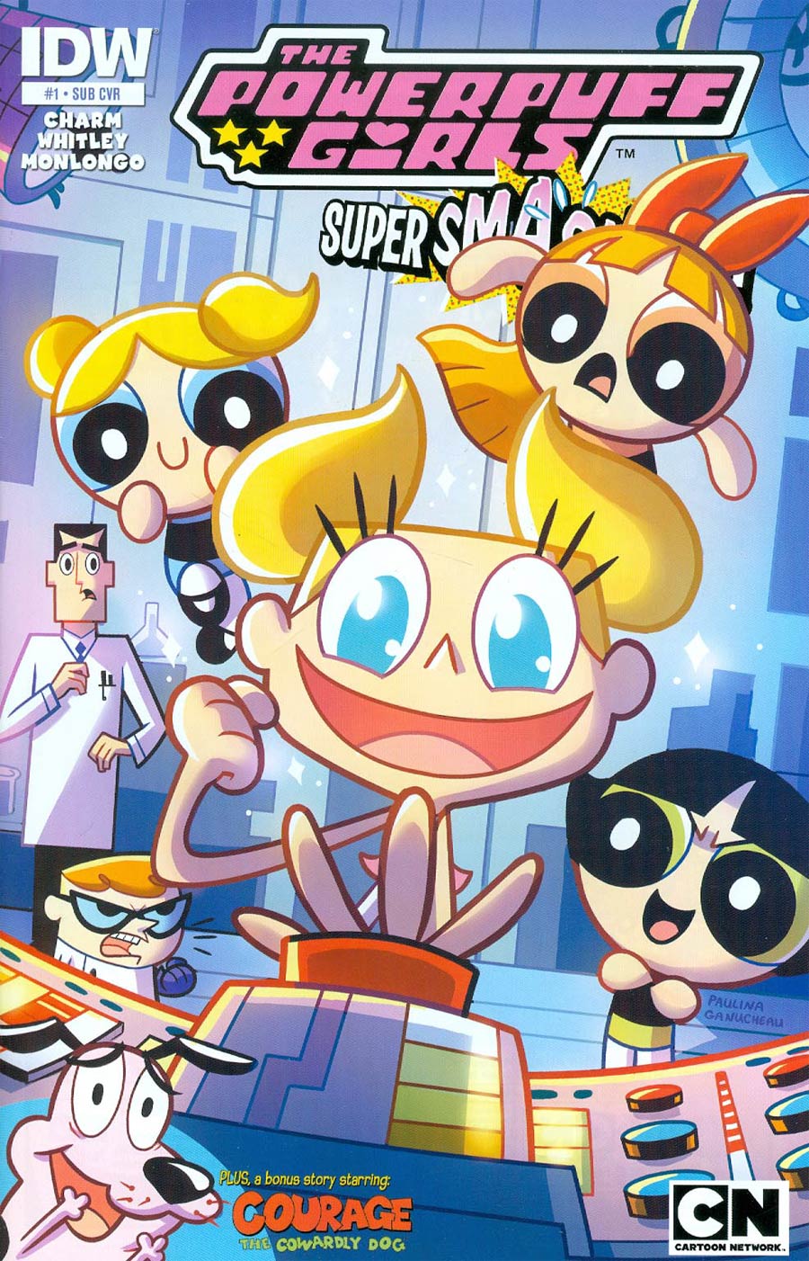 Powerpuff Girls Super Smash-Up #1 Cover B Variant Paulina Ganucheau Subscription Cover