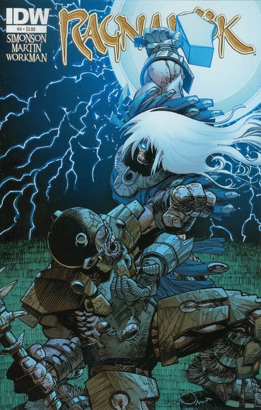 Ragnarok #4 Cover A Regular Walter Simonson Cover