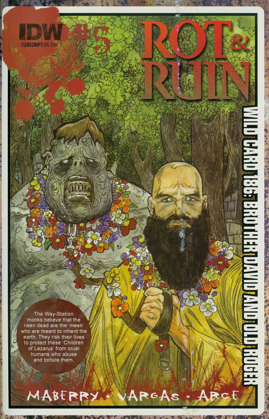 Rot & Ruin #5 Cover B Variant Robert Sacchetto Subscription Cover