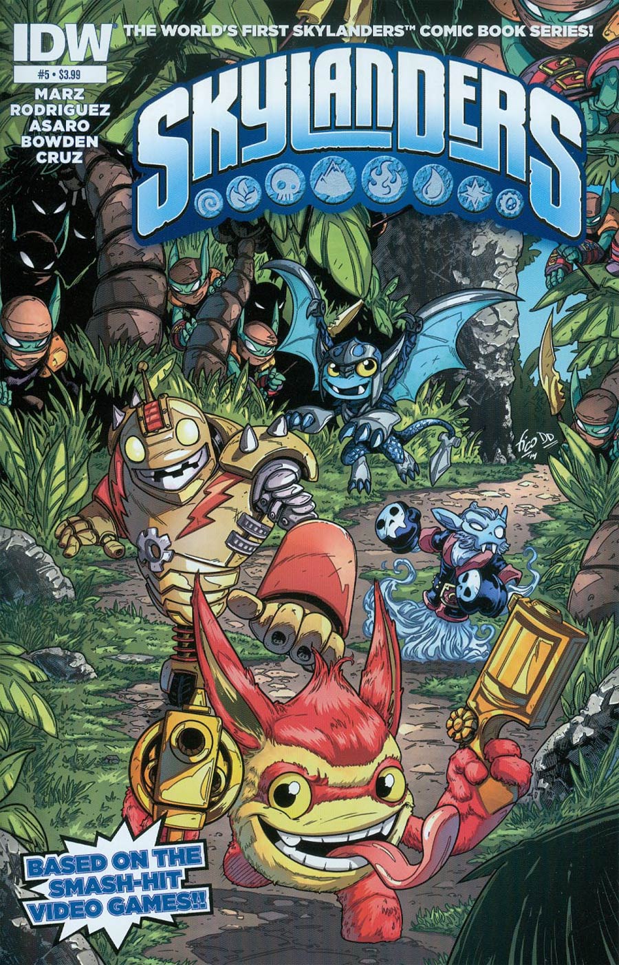 Skylanders #5 Cover A Regular Fico Ossio Cover