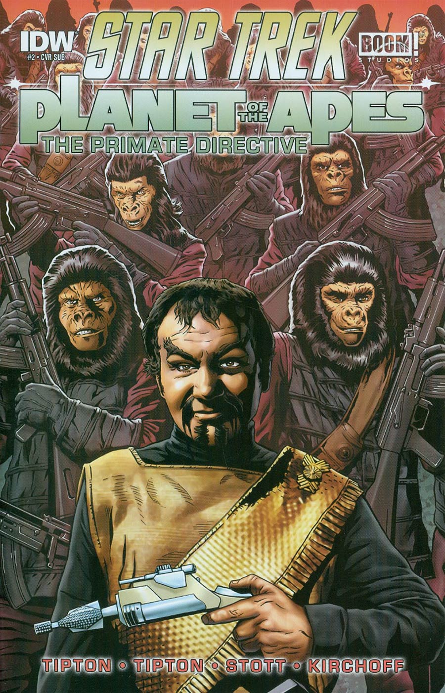 Star Trek Planet Of The Apes #2 Cover B Variant Joe Corroney Subscription Cover