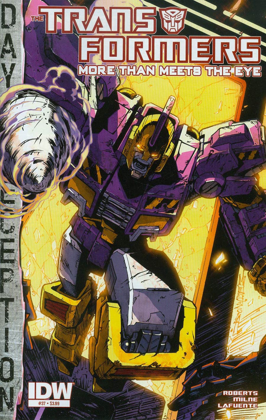 Transformers More Than Meets The Eye #37 Cover A Regular Alex Milne Cover (Days Of Deception Tie-In)